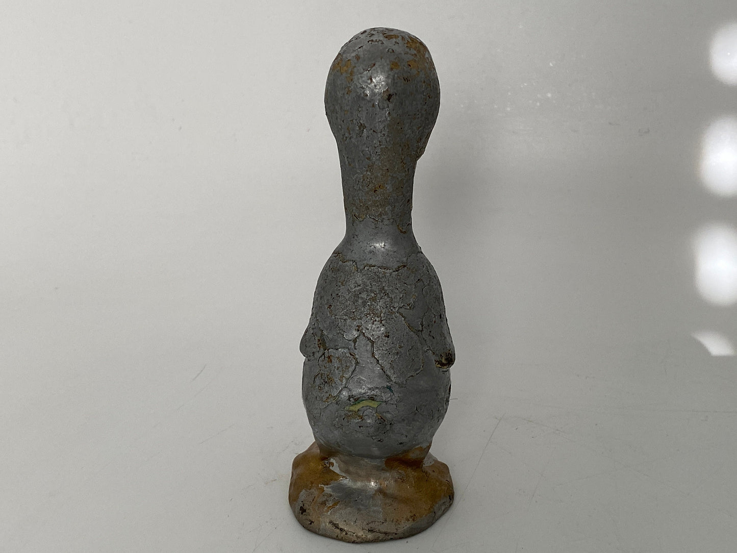 Vintage Cast Iron Duck, The Bashful Duck by Albany Foundry