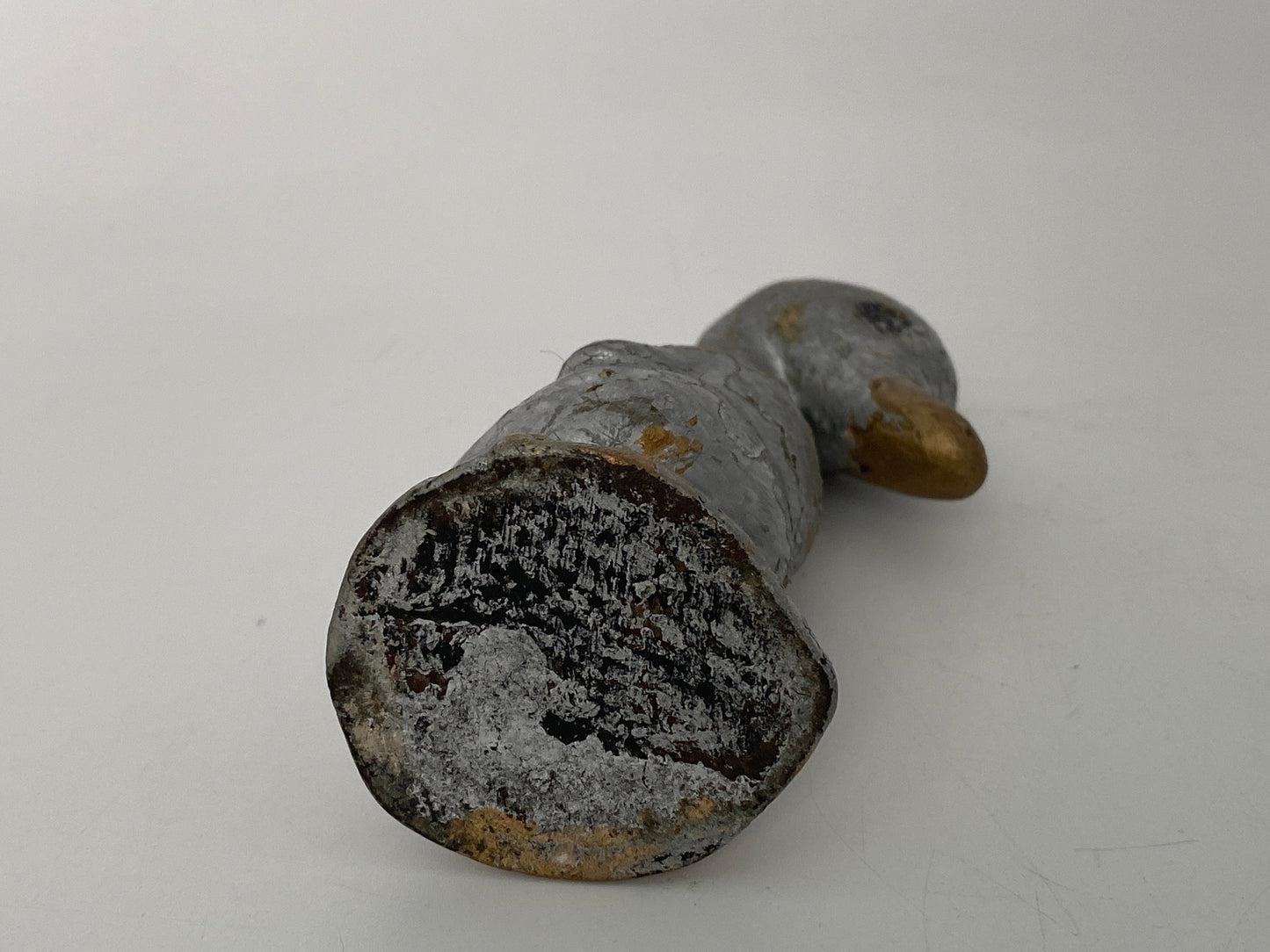 Vintage Cast Iron Duck, The Bashful Duck by Albany Foundry