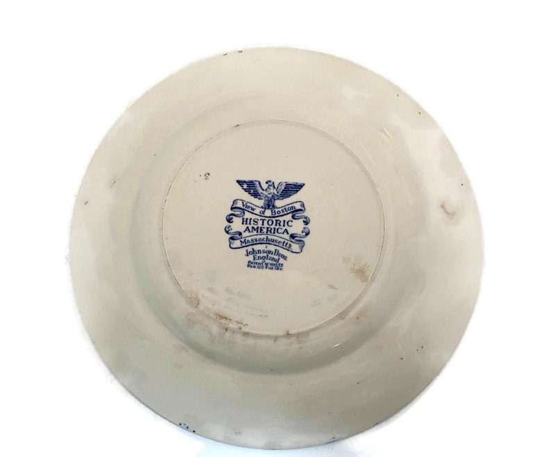 Vintage Boston, Massachusetts Plate