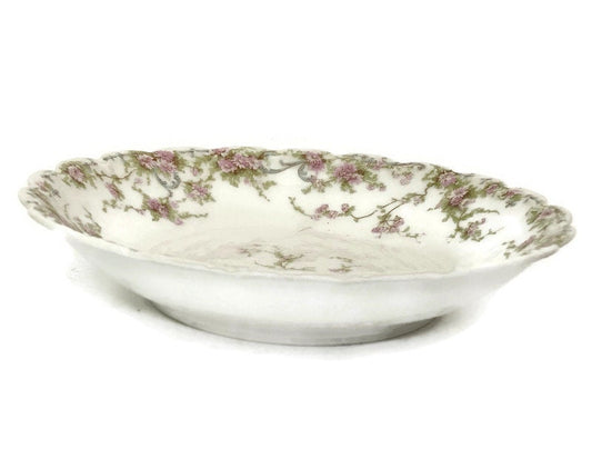 Antique French Limoges Bowl, Theodore Haviland 1903 Mark at Duckwells