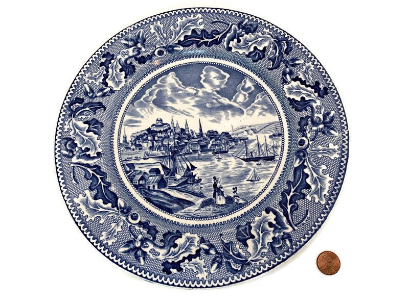 Vintage Boston, Massachusetts Plate
