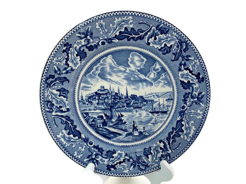 Vintage Boston, Massachusetts Plate