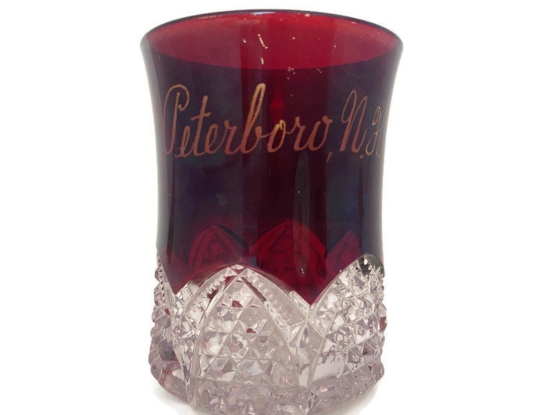 Antique Ruby Stained Glass Peterborough, New Hampshire
