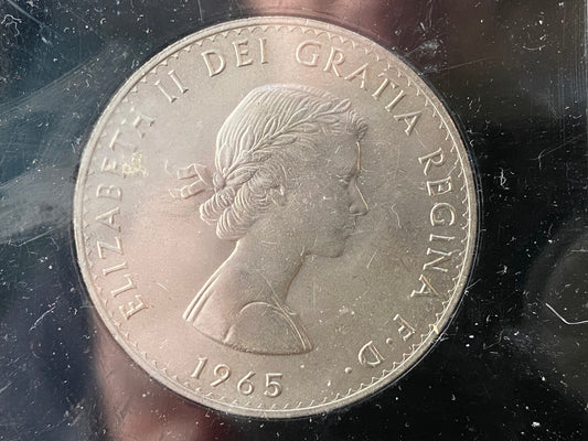 Vintage Winston Churchill Commemorative Crown, 1874-1965 at Duckwells