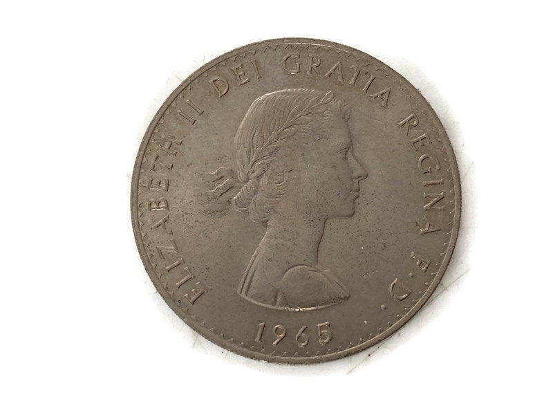Vintage Winston Churchill Commemorative Crown, 1874-1965