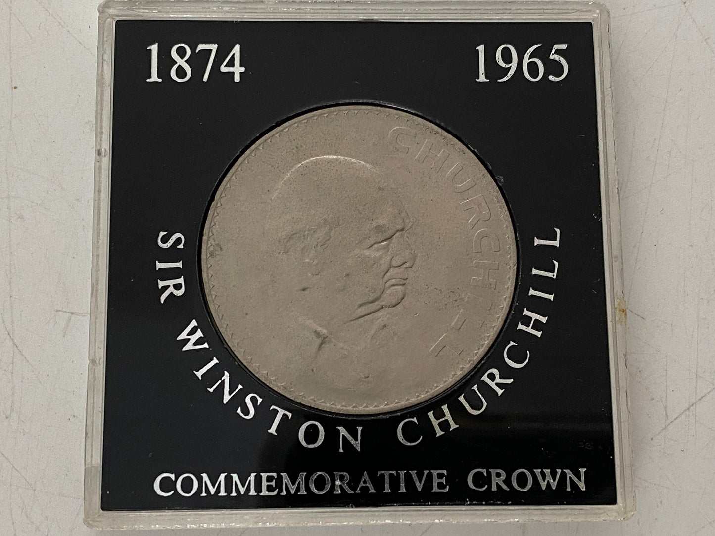 Vintage Winston Churchill Commemorative Crown, 1874-1965