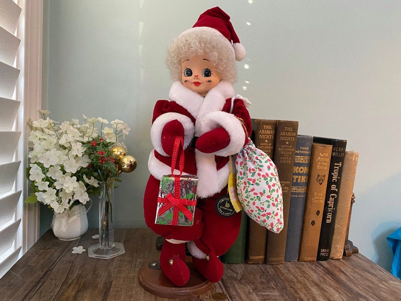 Vintage Christmas Doll by Brinn's at Duckwells