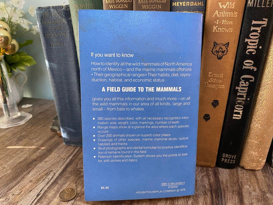 Vintage Field Guide to the Mammals, 1976 Third Edition at Duckwells