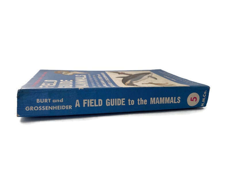 Vintage Field Guide to the Mammals, 1976 Third Edition