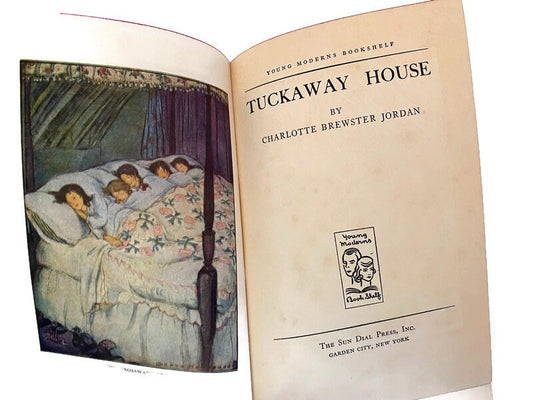 1926 Children's Book, The Tuckaway House Signed by Charlotte Brewster Jordan