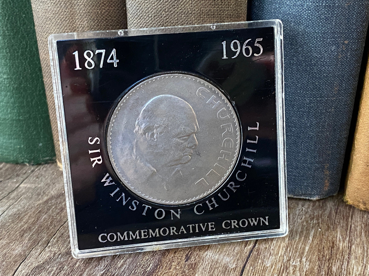 Vintage Winston Churchill Commemorative Crown, 1874-1965
