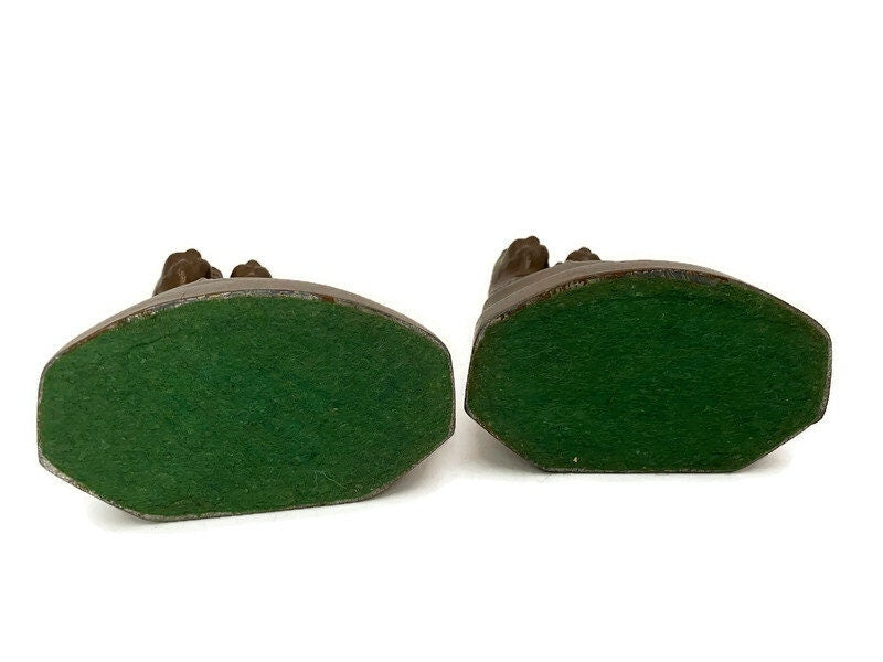 Vintage Scottie Dog Bookends by Nuart Metal Creations, NYC at Duckwells