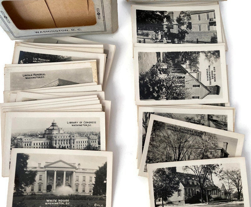 Antique Photo Miniatures, Washington DC and Williamsburg, Virginia at Duckwells