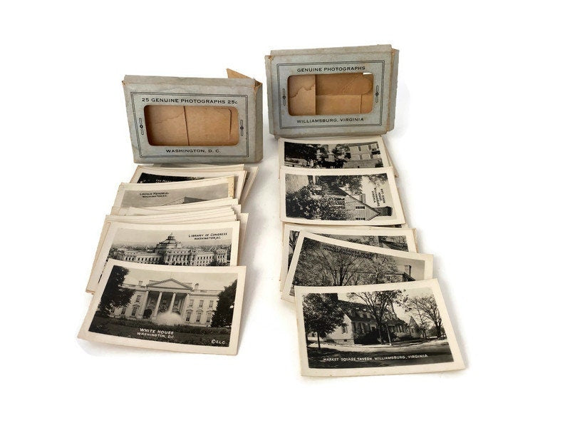 Antique Photo Miniatures, Washington DC and Williamsburg, Virginia at Duckwells