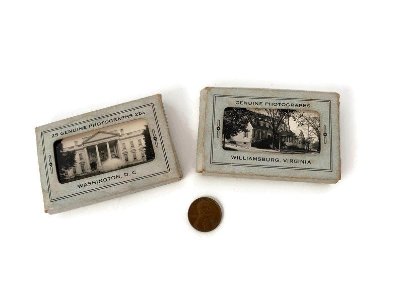 Antique Photo Miniatures, Washington DC and Williamsburg, Virginia at Duckwells