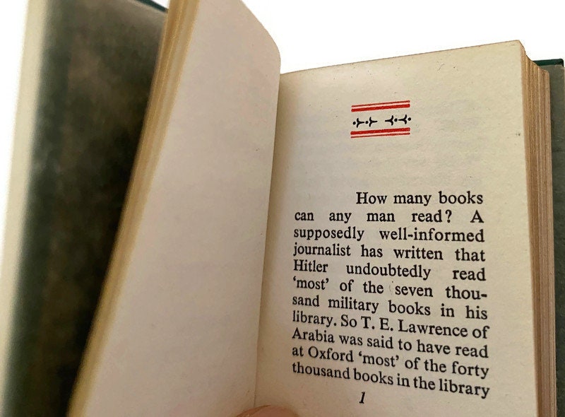Midcentury Miniature Book, From a Writer's Notebook