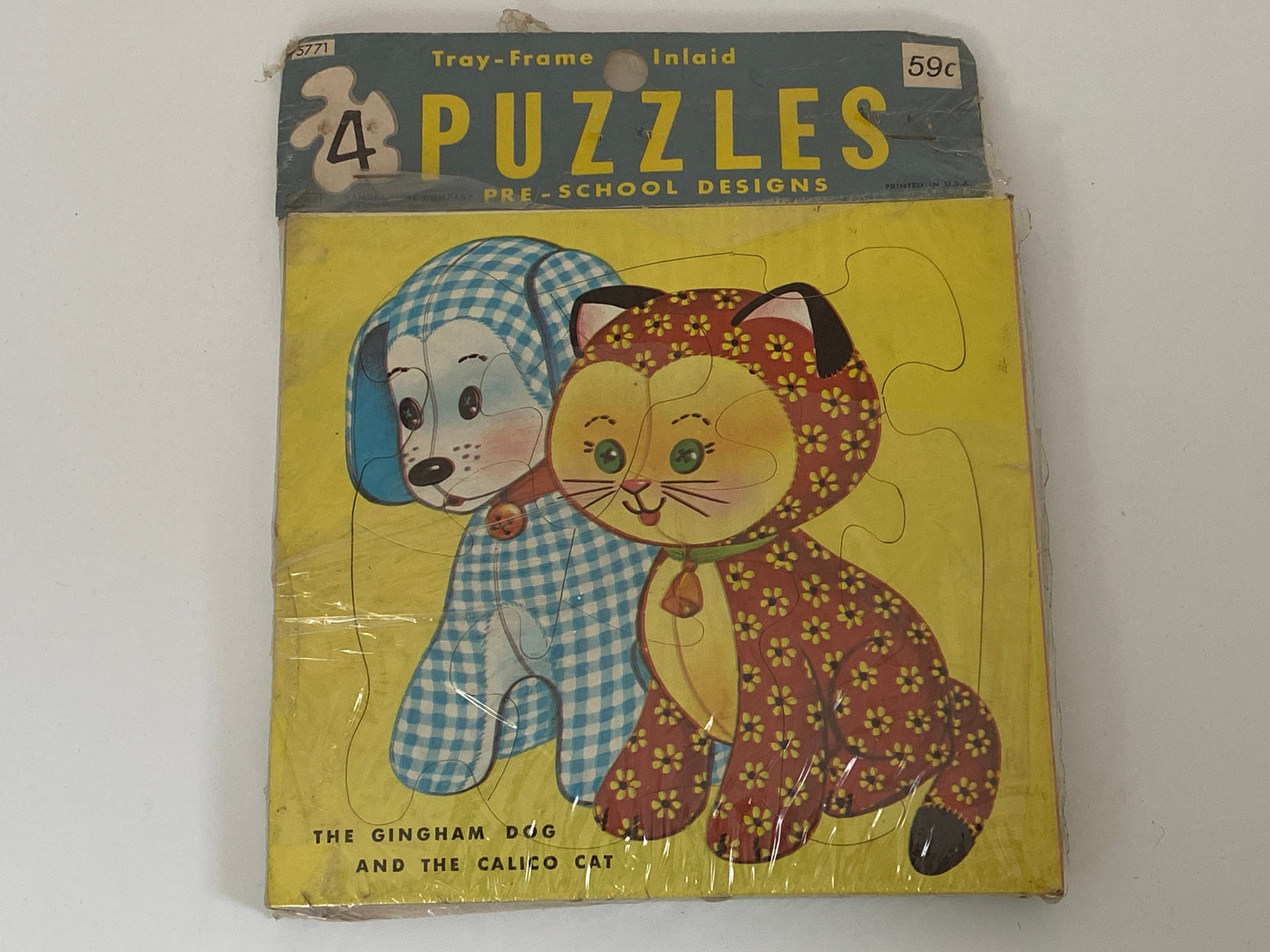 Vintage Children's Puzzles by Samuel Lowe Company at Duckwells