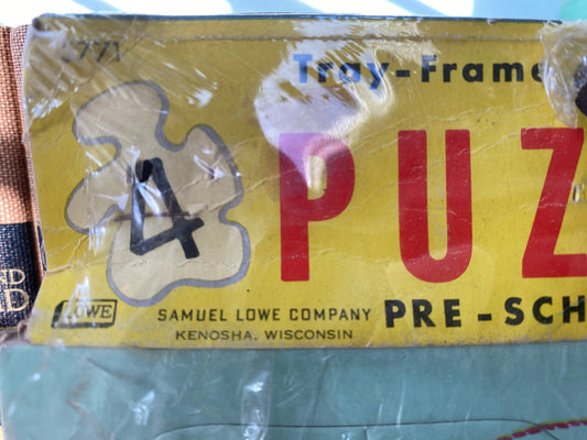 Vintage Children's Puzzles by Samuel Lowe Company at Duckwells