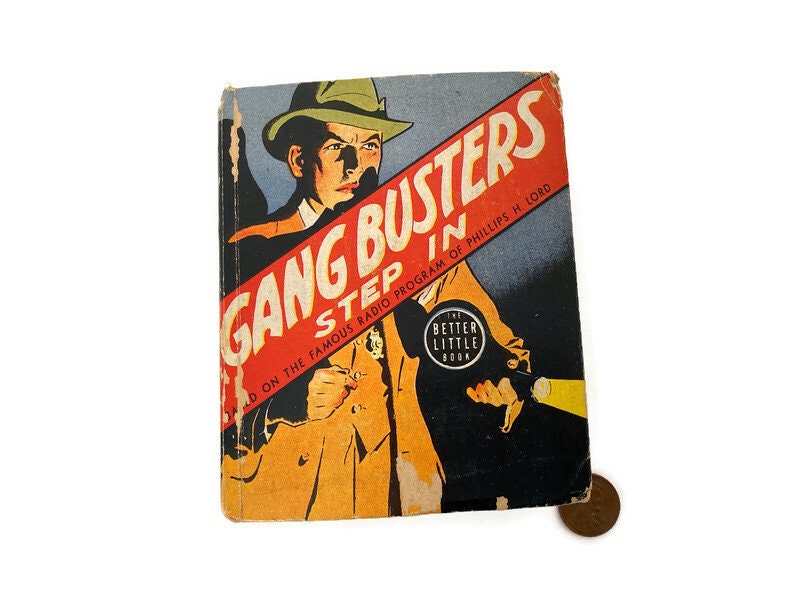 Vintage Gang Busters Step In Better Little Book, 1939 at Duckwells