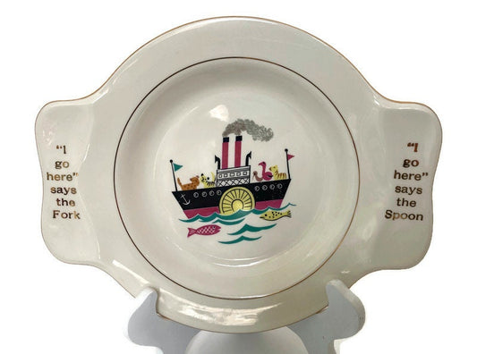 Midcentury Child's Dish at Duckwells