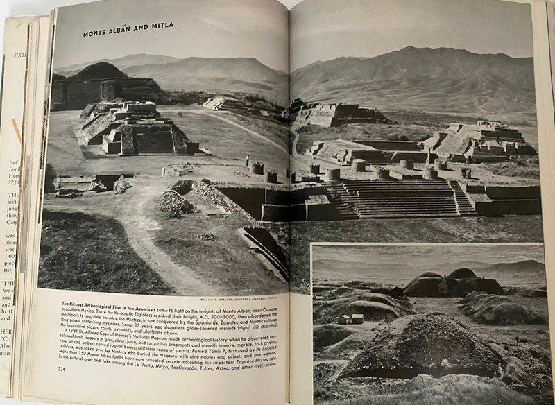 Vintage Book, Indians of the Americas, National Geographic Society