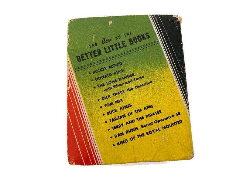 Vintage Gang Busters Step In Better Little Book, 1939