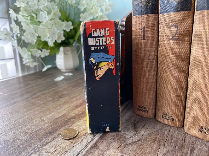 Vintage Gang Busters Step In Better Little Book, 1939 at Duckwells
