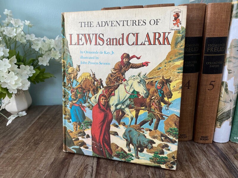Vintage Children's Book, The Adventures of Lewis and Clark