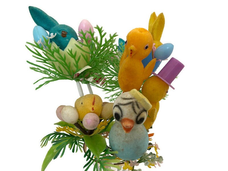 Vintage Easter Floral Picks – Duckwells