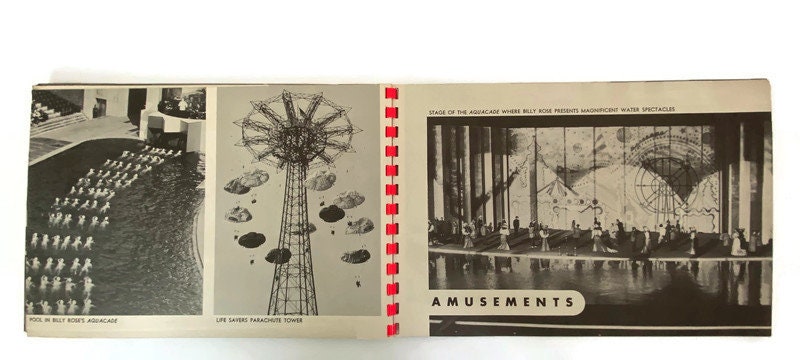 1939 New York World's Fair in Pictures Booklet at Duckwells