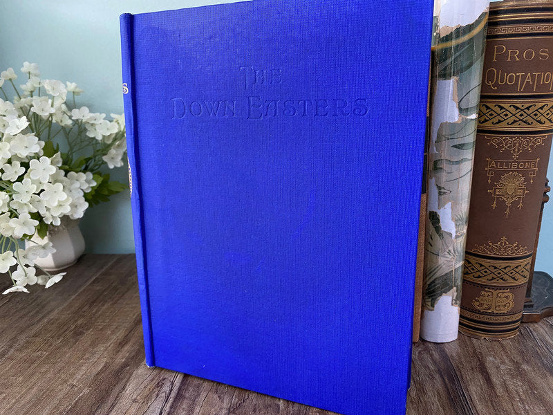 Vintage Hardcover Book The Down Easters: A Classic Maritime History Book by Basil Lubbock at Duckwells