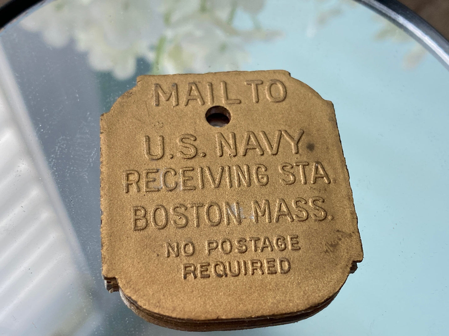 WWII Fargo Liberty Pass, USN Receiving Station, Boston
