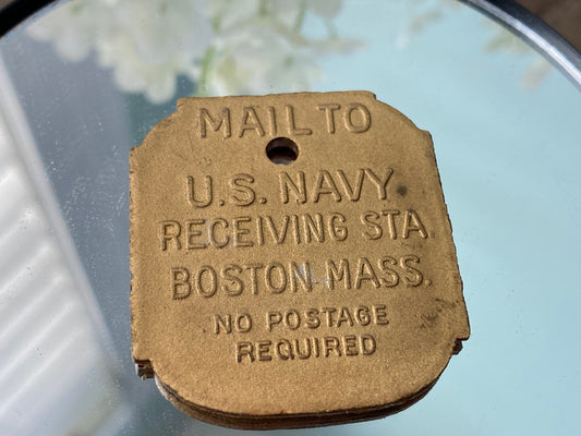 WWII Fargo Liberty Pass, USN Receiving Station, Boston at Duckwells