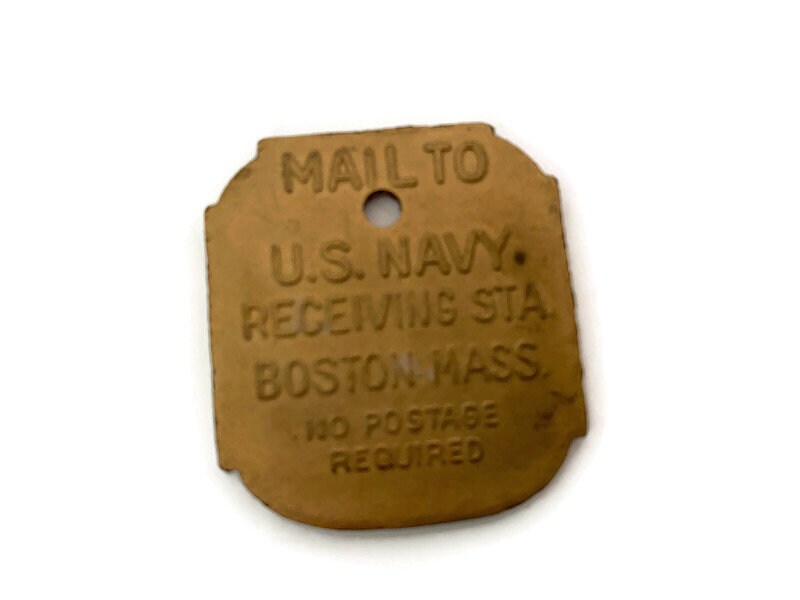 WWII Fargo Liberty Pass, USN Receiving Station, Boston