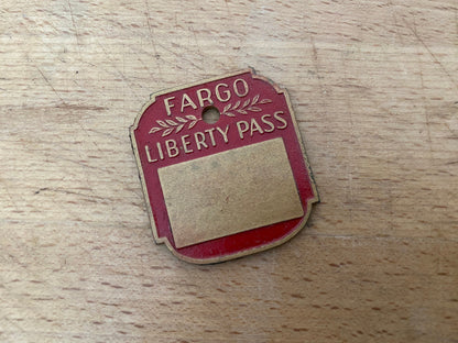 WWII Fargo Liberty Pass, USN Receiving Station, Boston