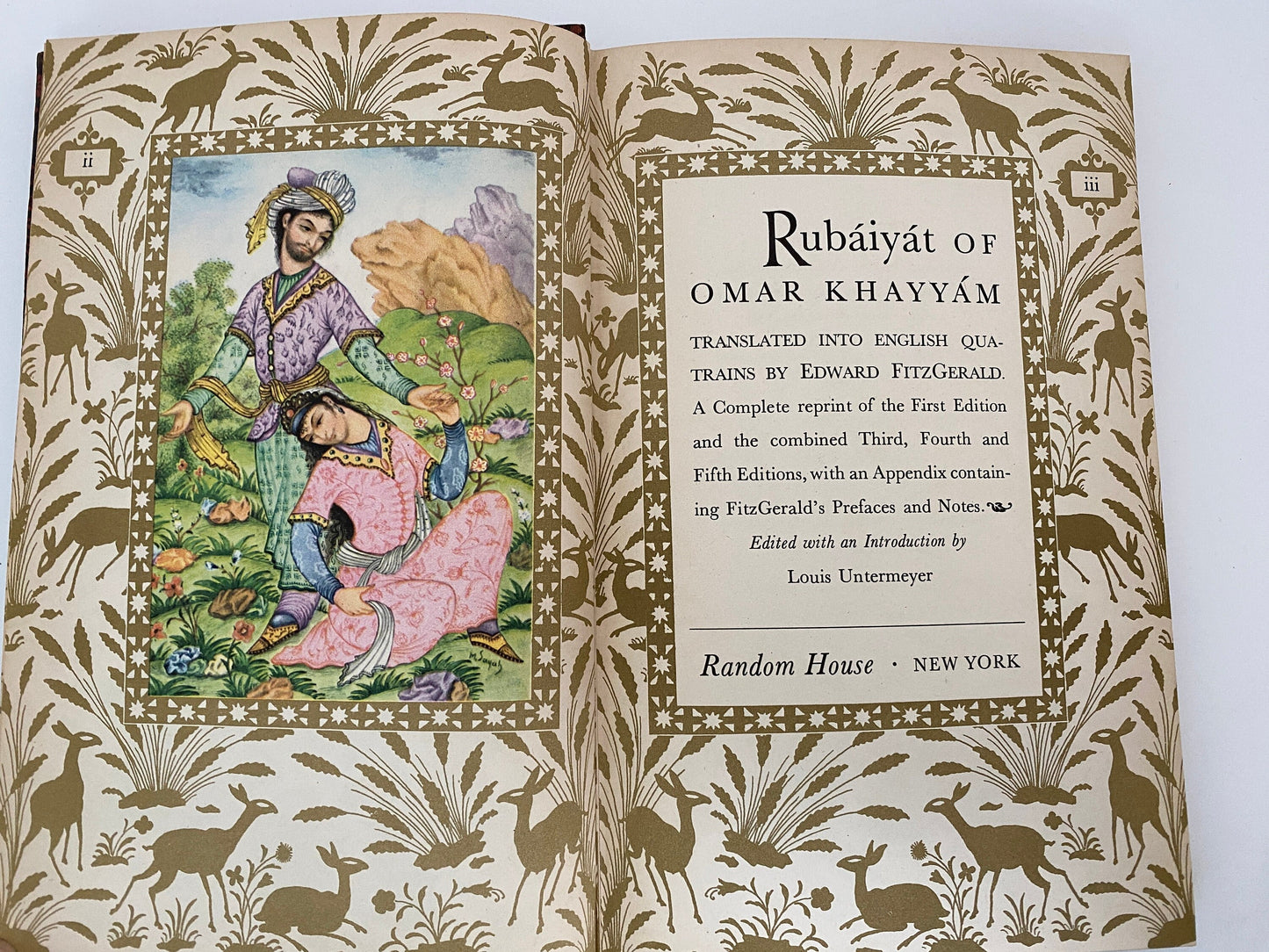 Vintage Book, Rubaiyat of Omar Khayyam at Duckwells
