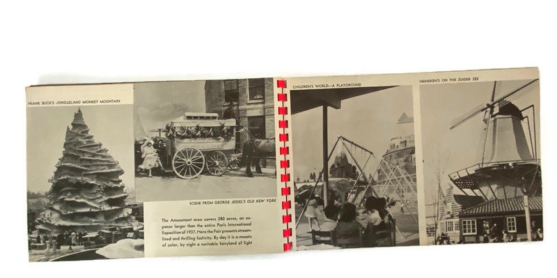 1939 New York World's Fair in Pictures Booklet at Duckwells