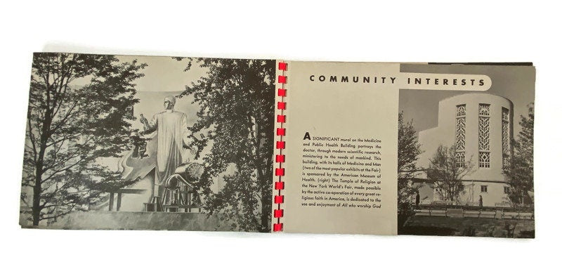1939 New York World's Fair in Pictures Booklet at Duckwells