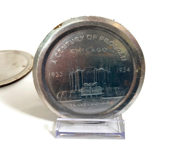 1934 Chicago World's Fair Souvenir Coasters