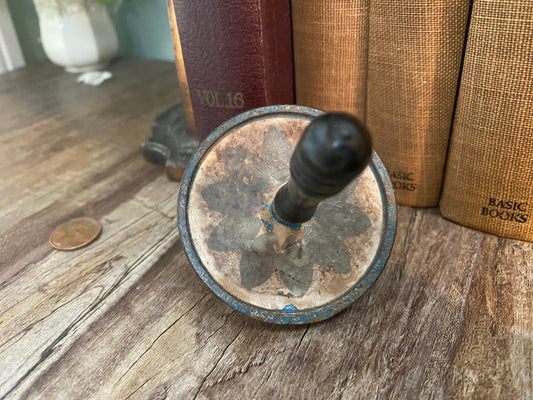 Antique Cast Iron Toy, Ro-To-Top Spinning Top at Duckwells