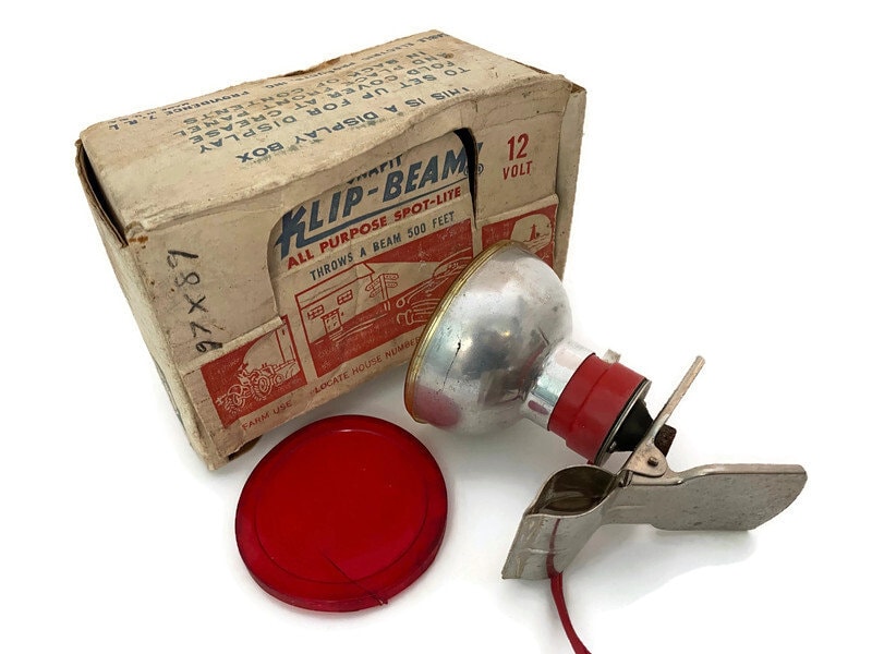 1950's Car Spot Light at Duckwells