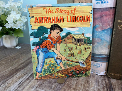 Vintage Children's Book, The Story of Abraham Lincoln, 1942 First Edition