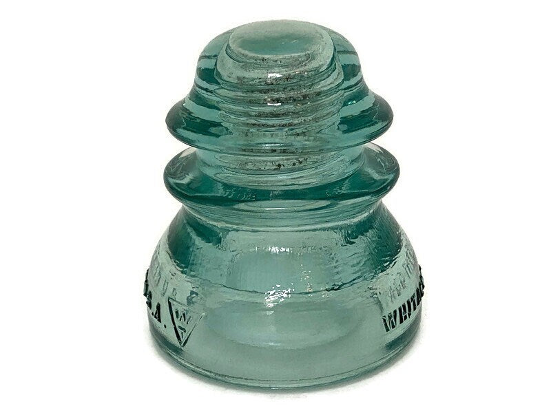Antique Whitall Tatum Co., No 1 Glass Insulator at Duckwells