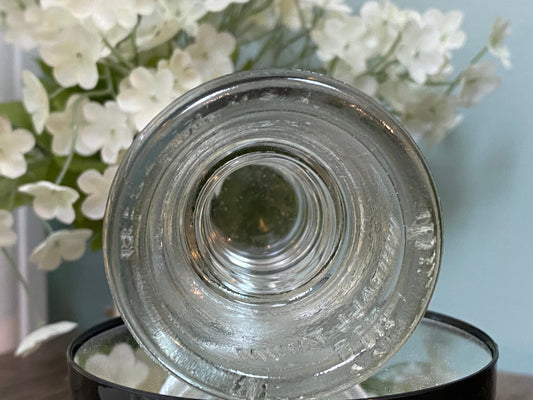 Antique Whitall Tatum Co., No 9 Glass Insulator at Duckwells
