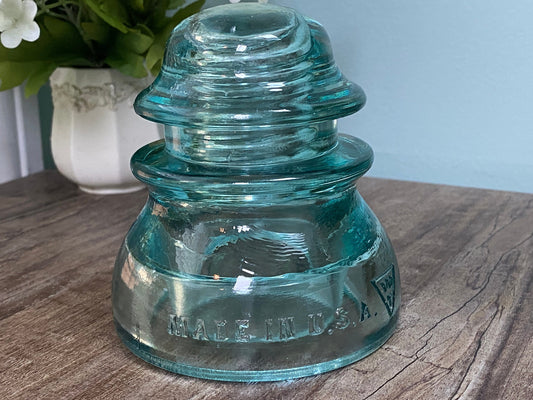Antique Whitall Tatum Co., No 1 Glass Insulator at Duckwells