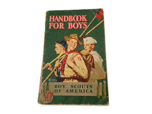 1943 Boy Scouts Handbook for Boys, World War II Era