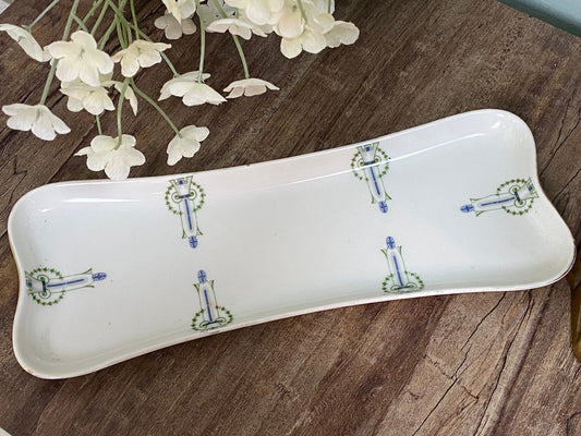 Antique Porcelain Tray by M&Z Austria at Duckwells