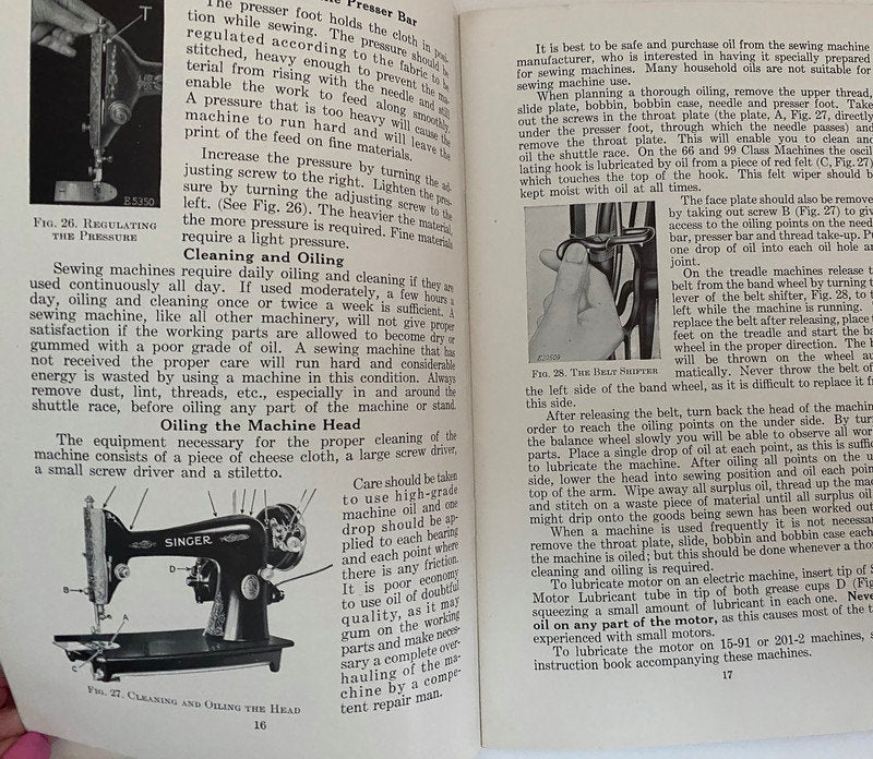 1938 Singer Sewing Library, Short Cuts to Home Sewing