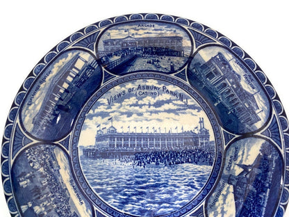 Antique Asbury Park New Jersey Souvenir Plate