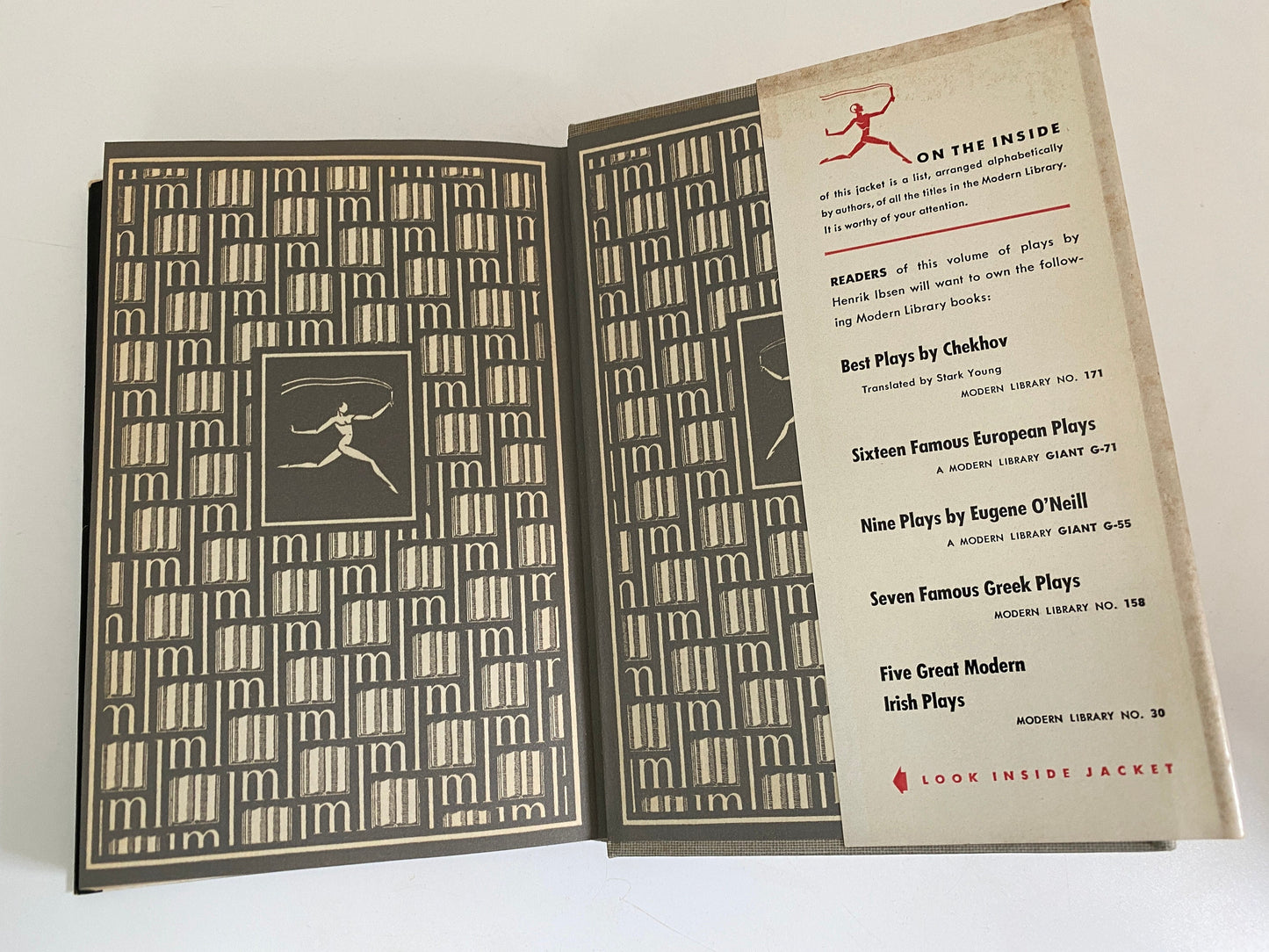 Vintage Book, Six Plays by Henrik Ibsen translated by actress Eva Le Gallienne